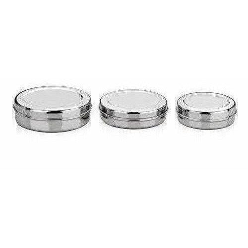 Stainless Steel Canister Set of 3 (Silver) Main Image