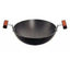 Hard Anodised Round Bottom Deep-Fry Pan