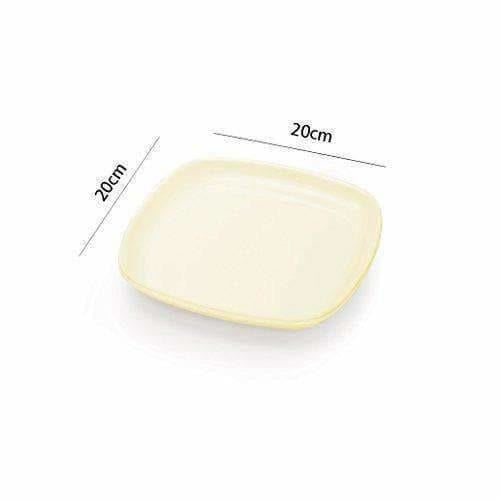 Square Half Plate Set, 6-Pieces