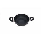 Anodised kadhai with Stainless Steel Lid