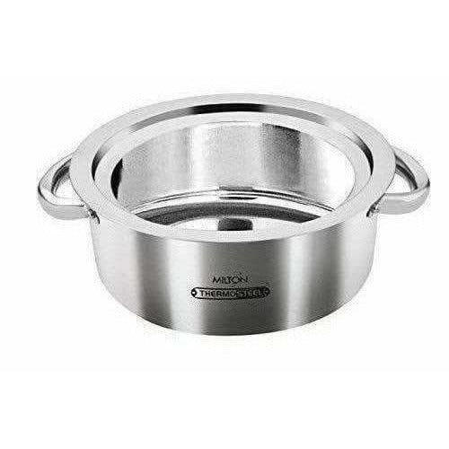 Stainless Steel Casserole, 1.5 Litres, Silver