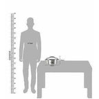 Stainless Steel Casserole, 1.5 Litres, Silver