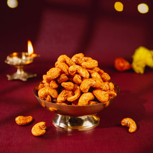 Shree Mithai Dry Roasted Sriracha Cashew Hover Image