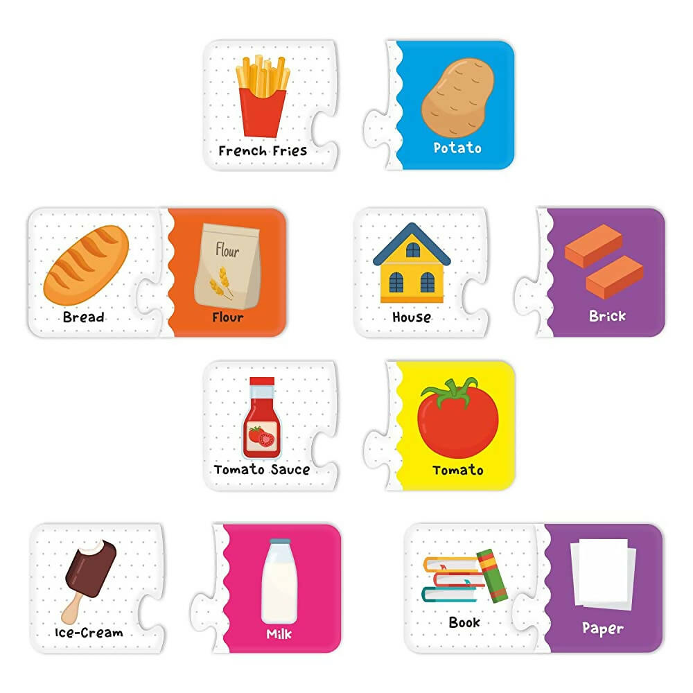 Webby Made of 2 Piece Learning Pack Jigsaw Puzzle for Kids