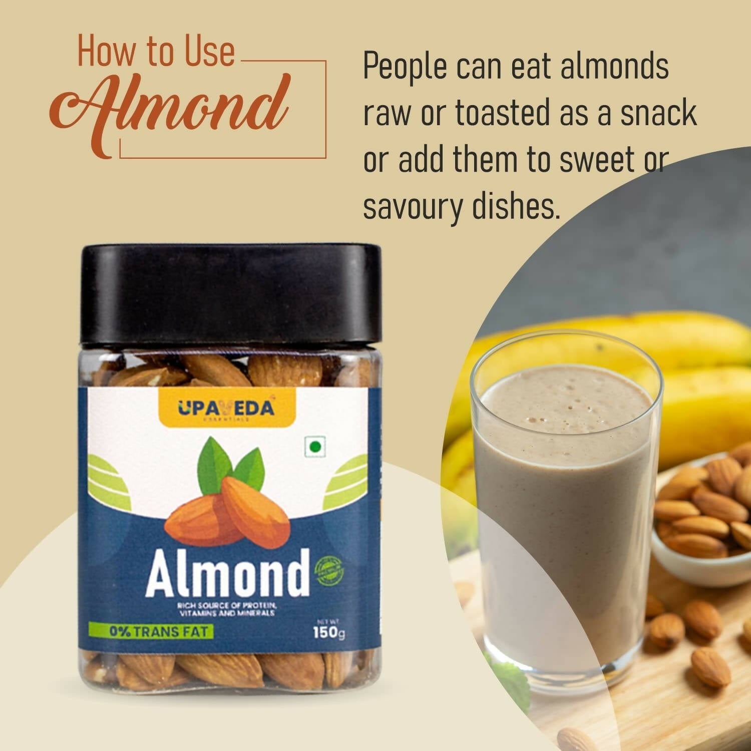 Upaveda Almonds