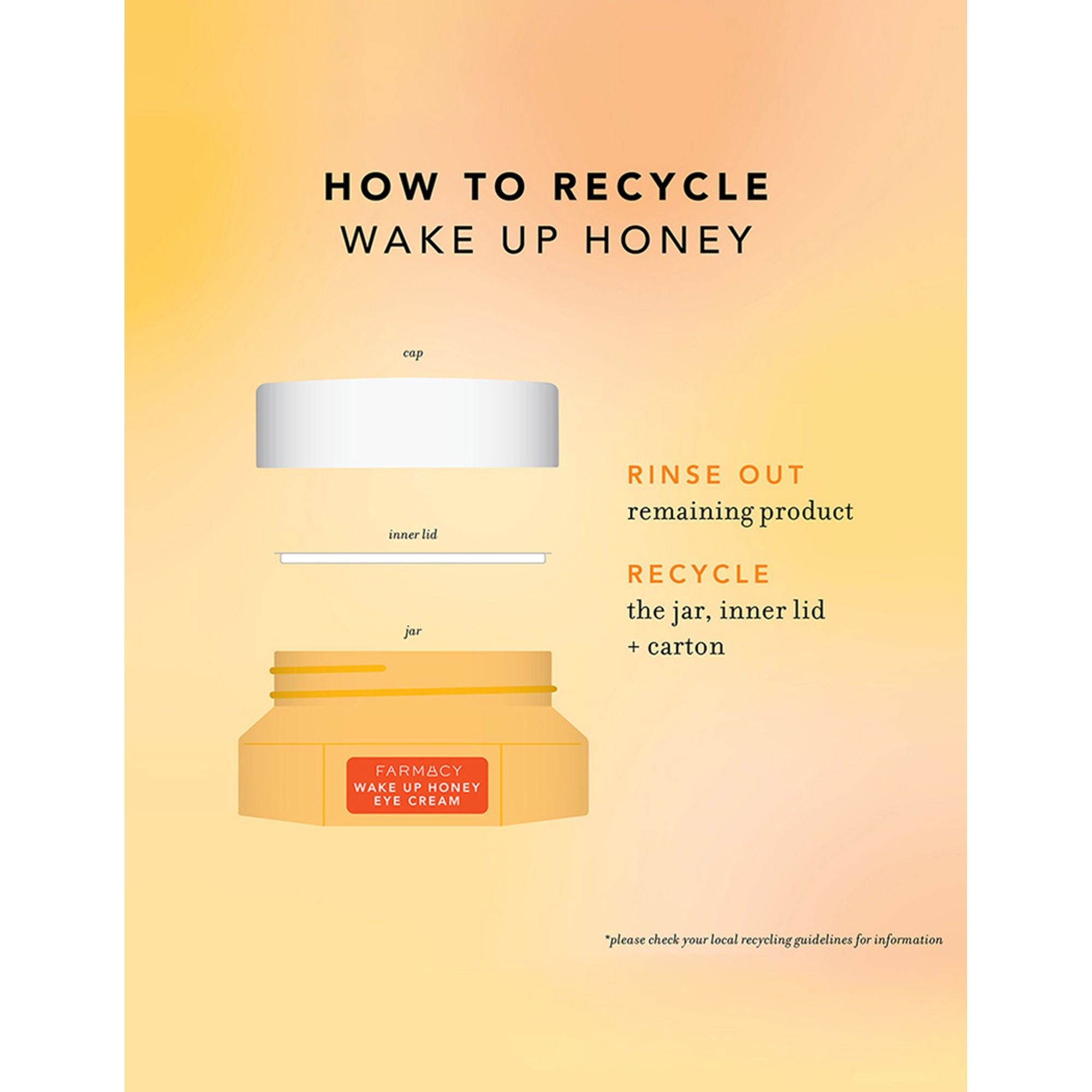 Farmacy Beauty Wake Up Honey Eye Cream