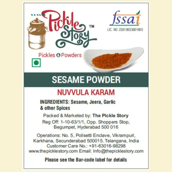 The Pickle Story Sesame Powder