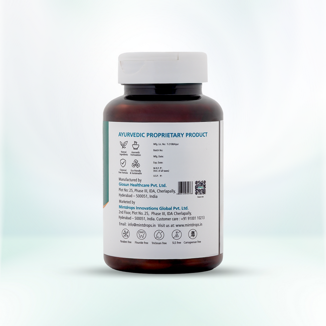 Mintdrops MouthMend Chewable Tablets (for Mouth Sores and Inflammation) Main Image