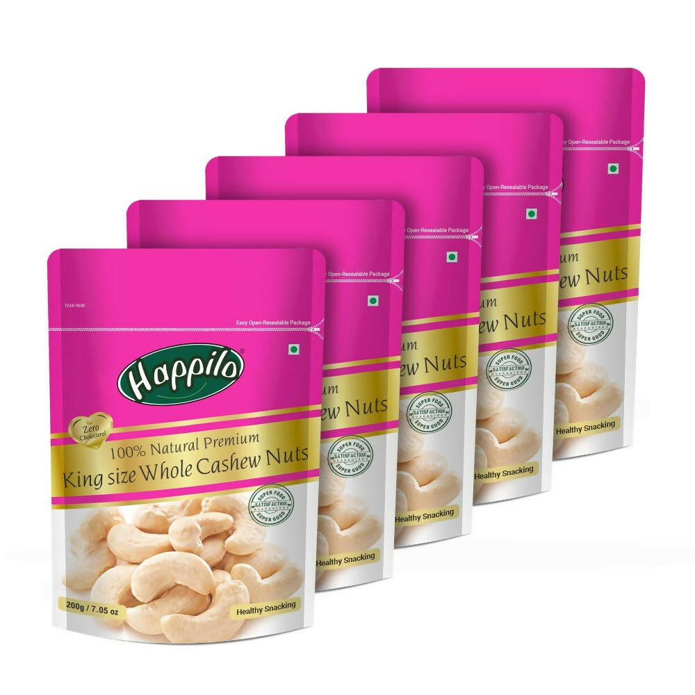 Happilo King Size Premium Whole Cashew Nuts