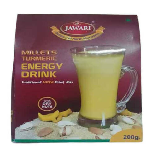 Jawari Millets Turmeric Drink With Nuts