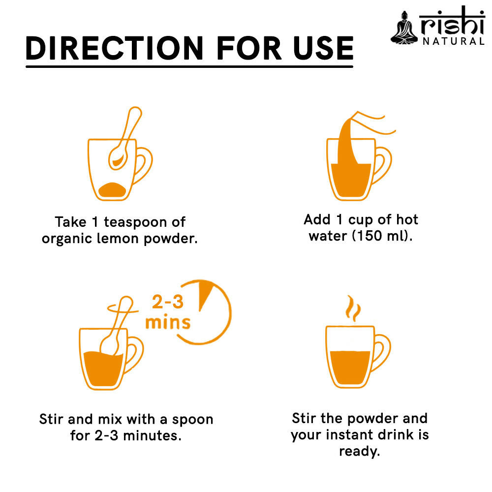 Rishi Natural Organic Lemon Powder