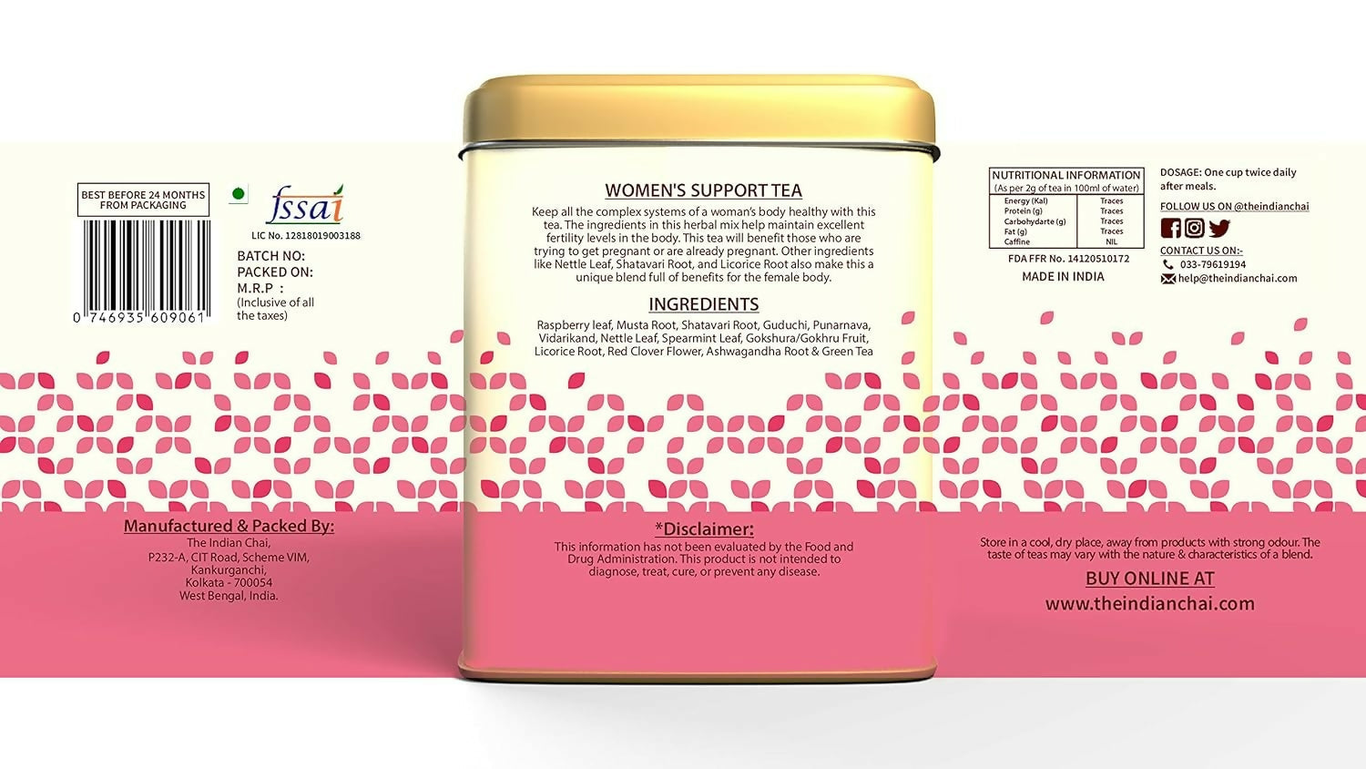 The Indian Chai – Women’s Support Tea