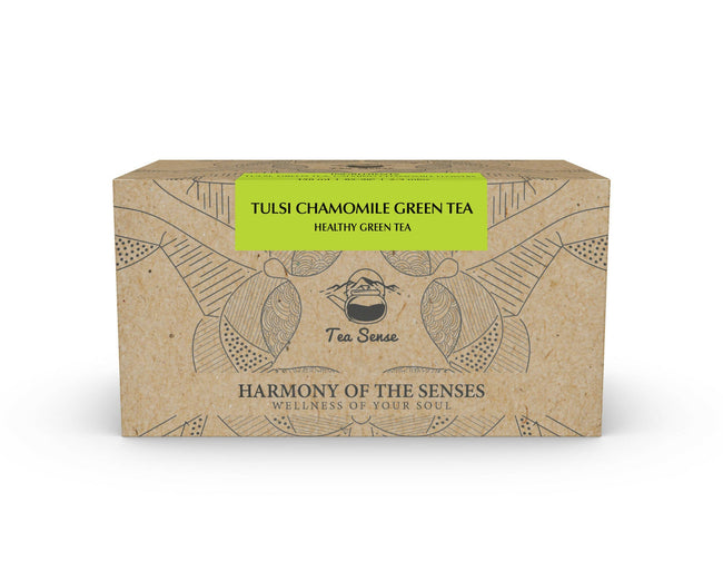 Tea Sense Tulsi Chamomile Green Tea Hover Image