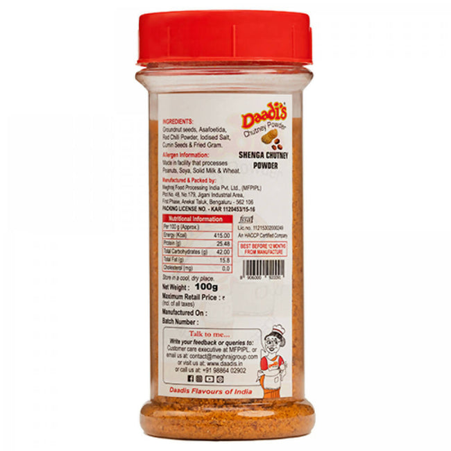 Daadi's Shenga Chutney Powder Main Image