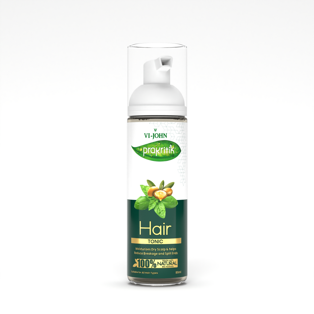 VI-JOHN Prakritik Hair Growth Tonic Prevents greying & dullness Made with 100% Natural Bio Actives
