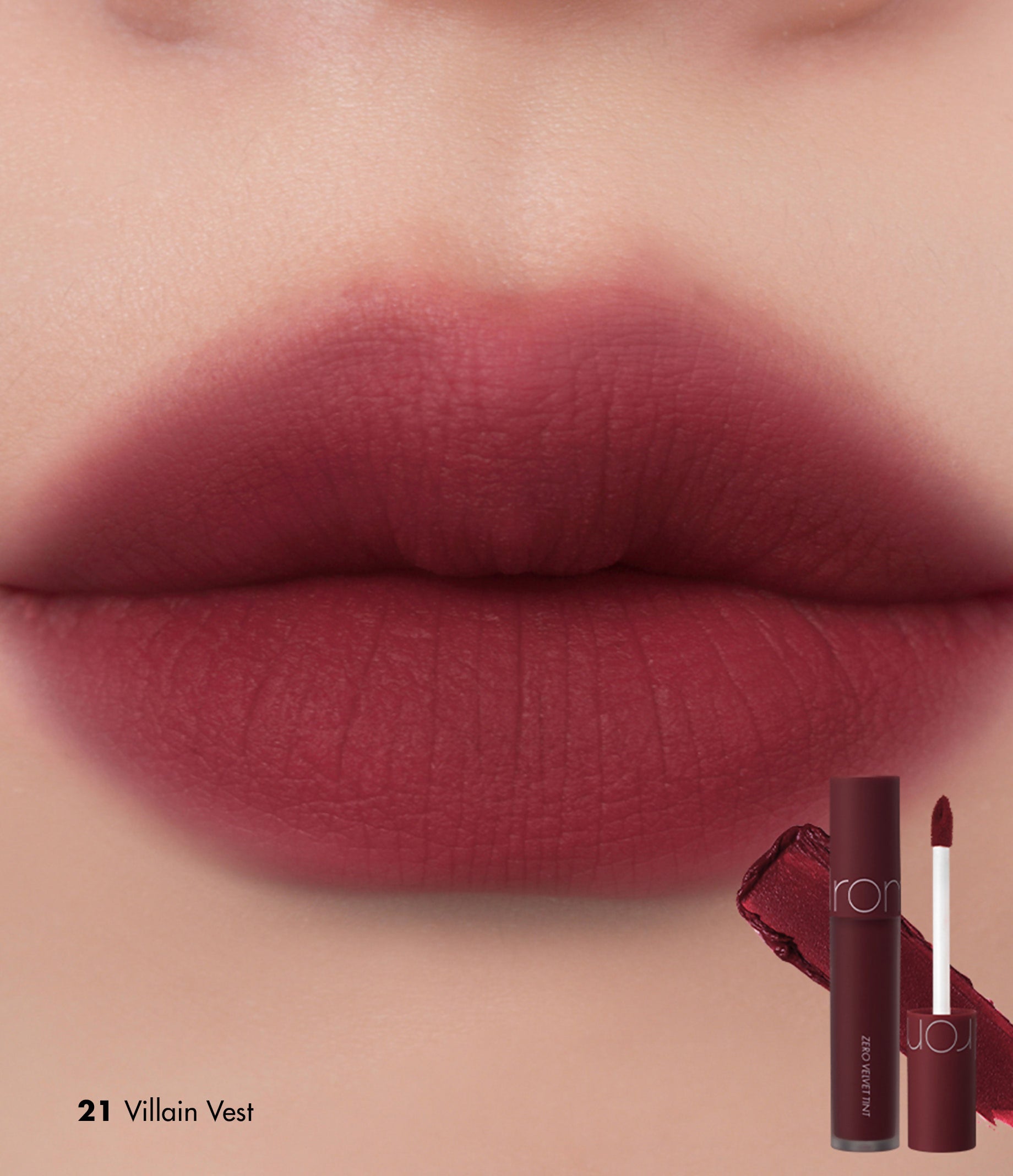 Rom&nd Zero Velvet Tint - 21 Grain Nude