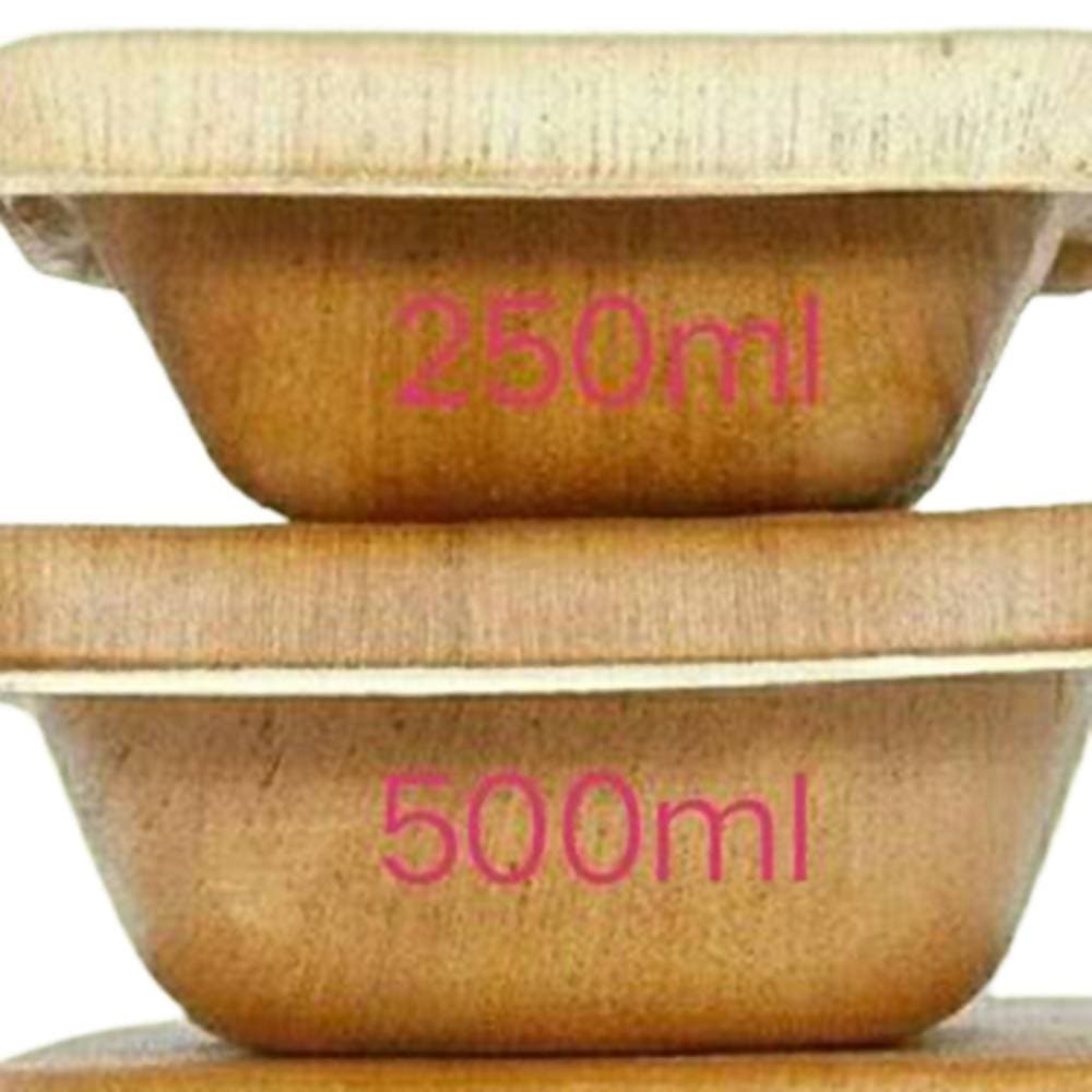Eco Friendly Areca Leaf Tiffin Box ( Bowl With Plate) -300 ml