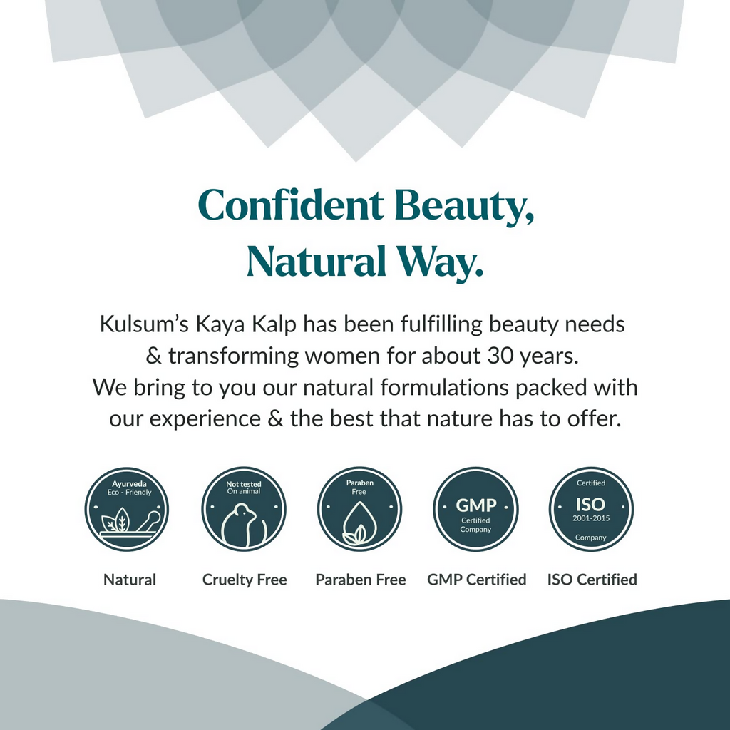 Kulsum's Kaya Kalp Gold Face Massage Gel For All Skin Types