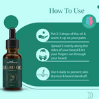 Satthwa Beard Oil With Oud Wood Oil