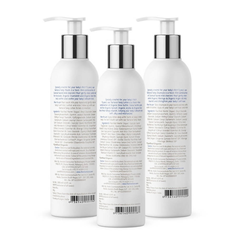 The Moms Co Natural Bath Essentials For Baby