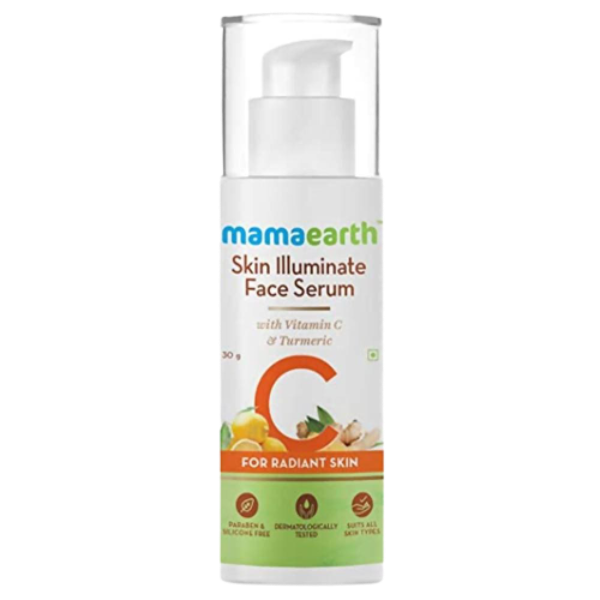Mamaearth Skin Illuminate Face Serum With Vitamin C & Turmeric For Radiant Skin Hover Image
