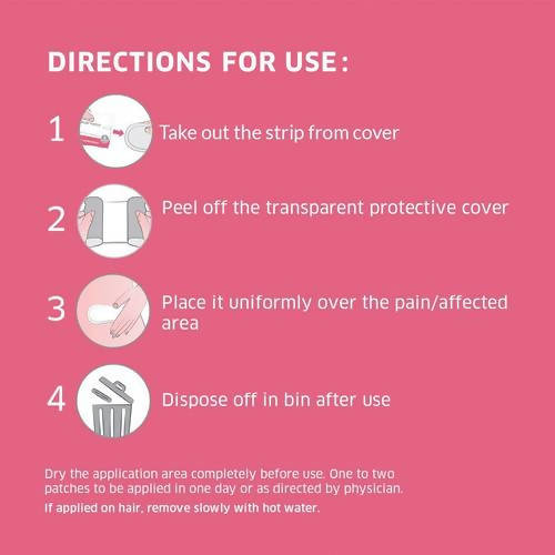 Sirona Period Pain Relief Patches