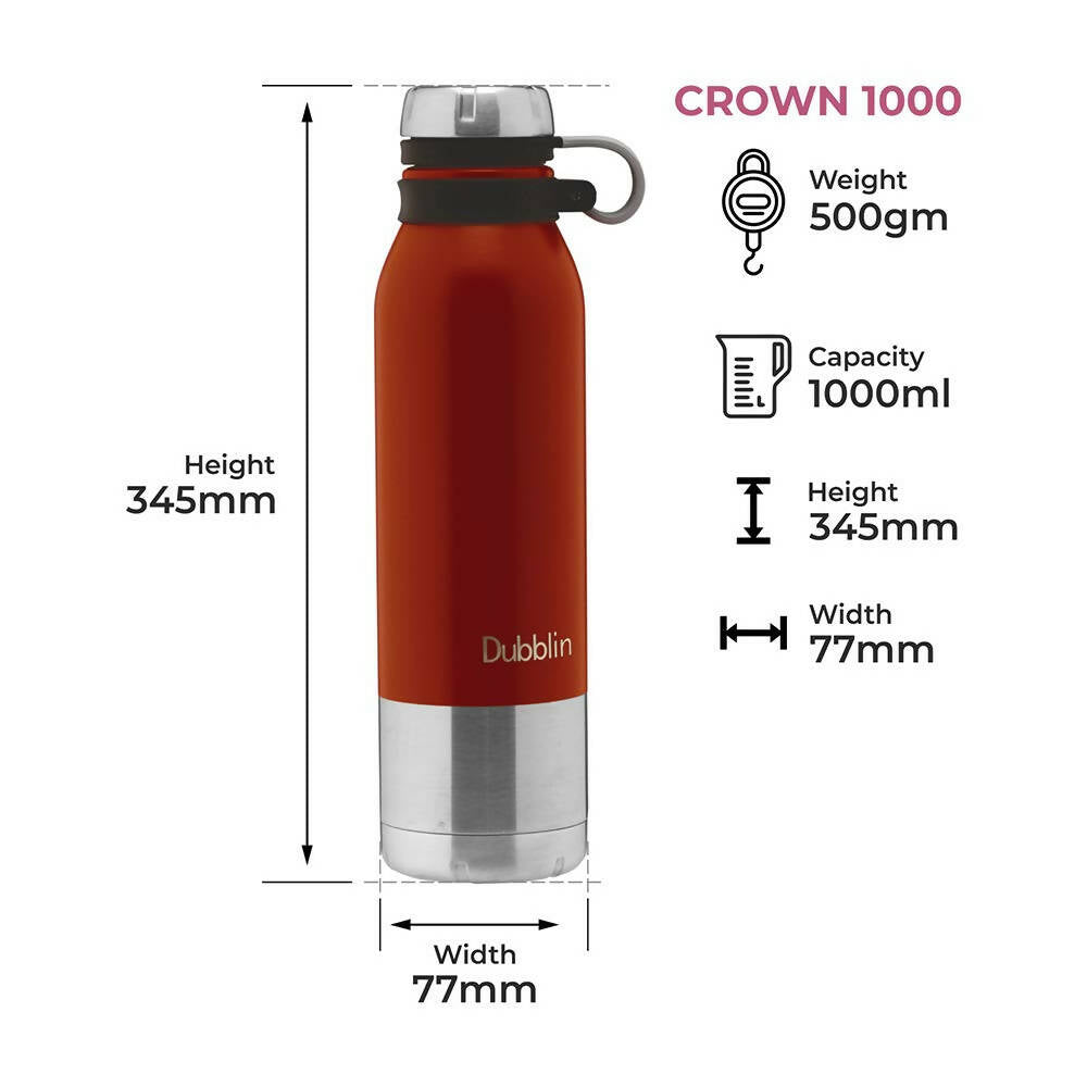 Dubblin Crown Vacuum Bottle