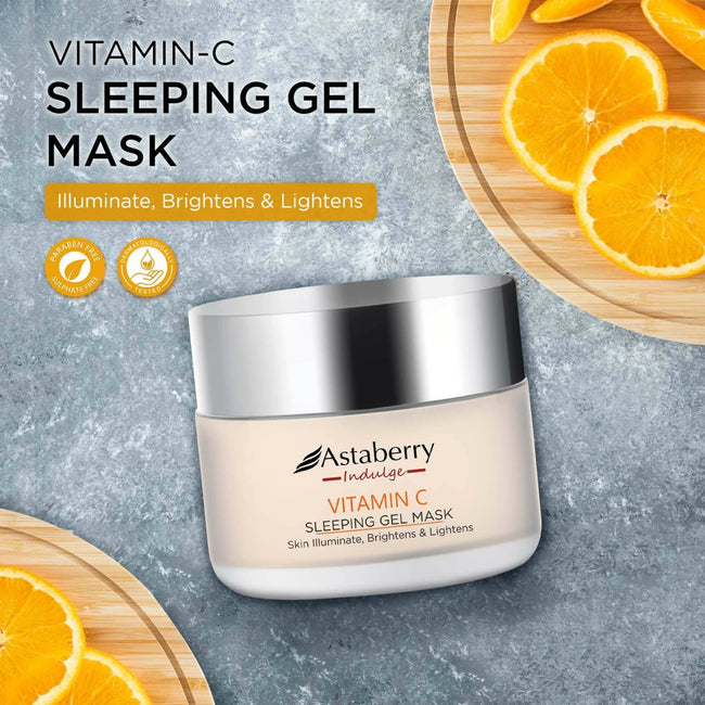Astaberry Indulge Vitamin C Sleeping Gel Mask Main Image