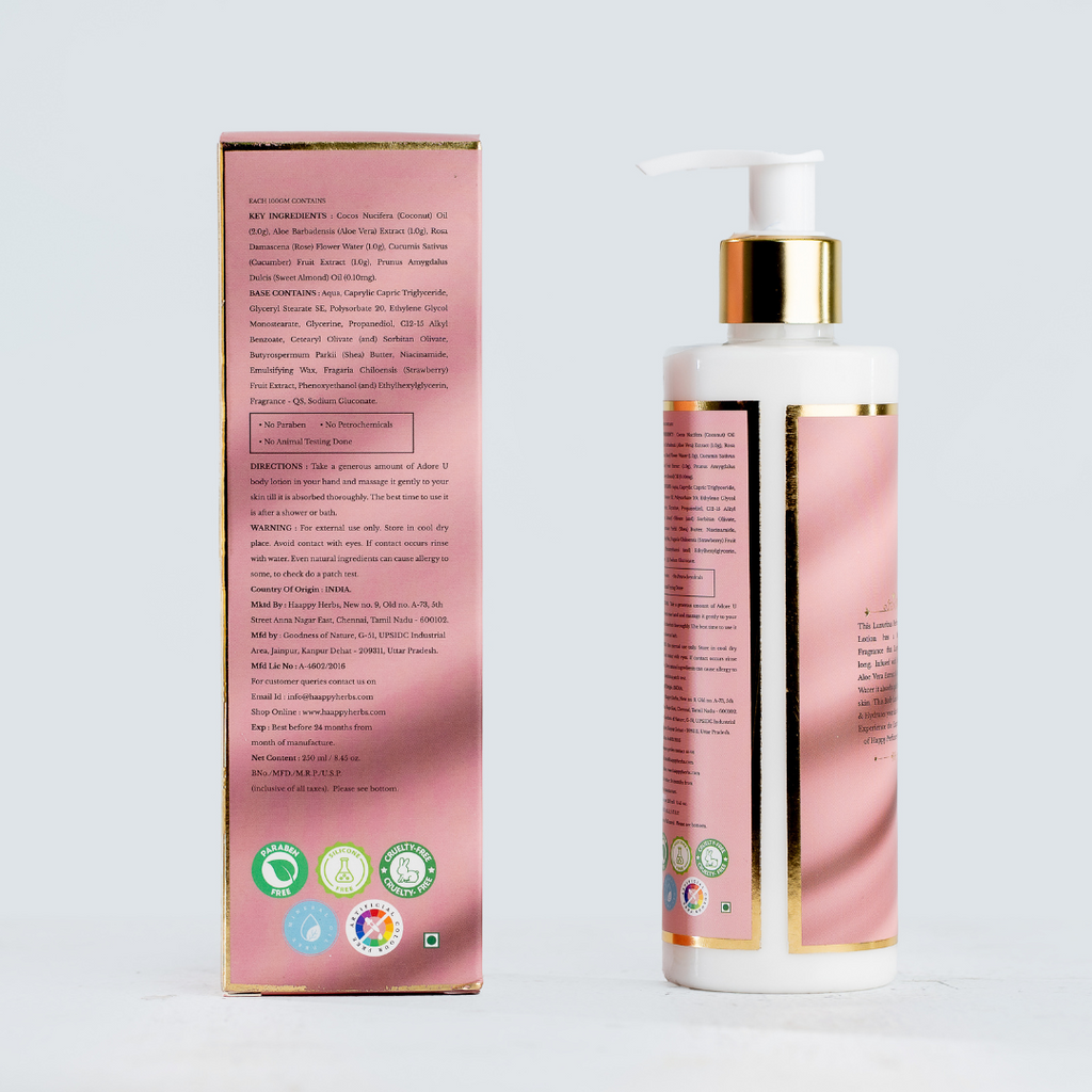 Happy Perfumery Adore U Body Lotion