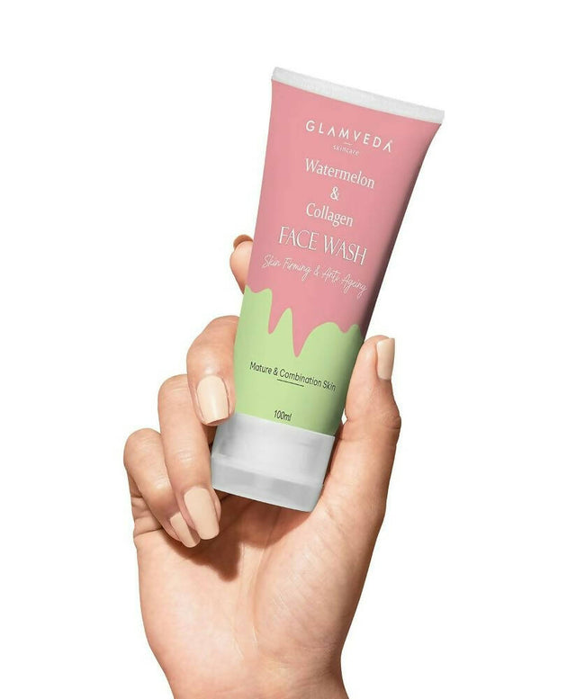 Glamveda Watermelon & Collagen Firming Face Wash Main Image