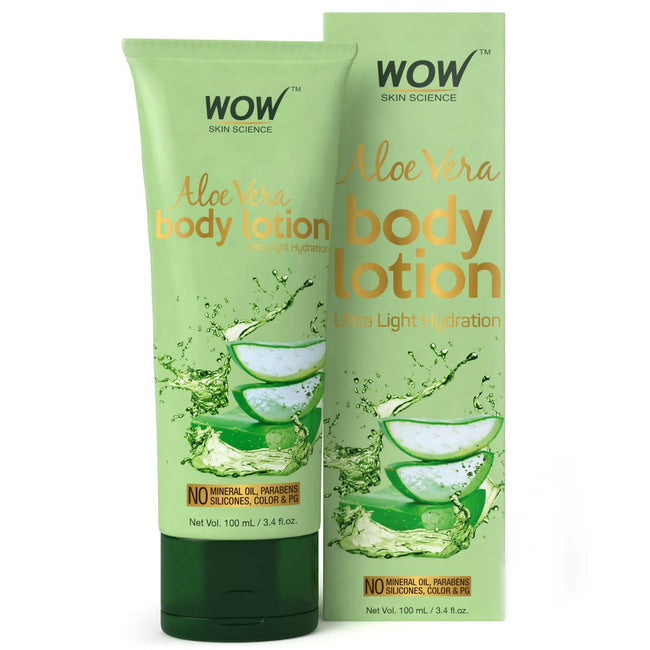 Wow Skin Science Aloe Vera Body Lotion Hover Image