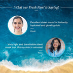 Aqualogica Glow+ Lush Sheet Mask, Instant Hydration & Glowing Skin