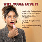 The Skin Diet Company Lip Barrier Tint Pink Affair - Brick Red