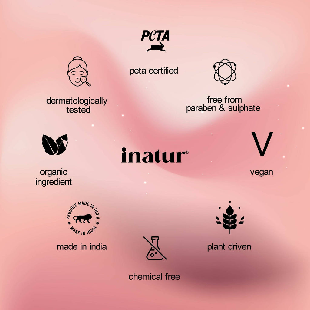 Inatur Rose and Geranium Lotion