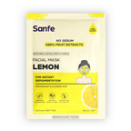 Sanfe Instant Depigmentation Lemon Facial Mask