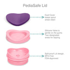 Vaya Drynk Kid'S Stainless Steel Tumbler With Spill-Proof Pediasafe Lid - 350ml (Pink)