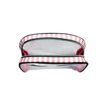 Colorbar Pouch Lips & Lashes Bag In Bag (Set Of Three) - White + Blush Pink