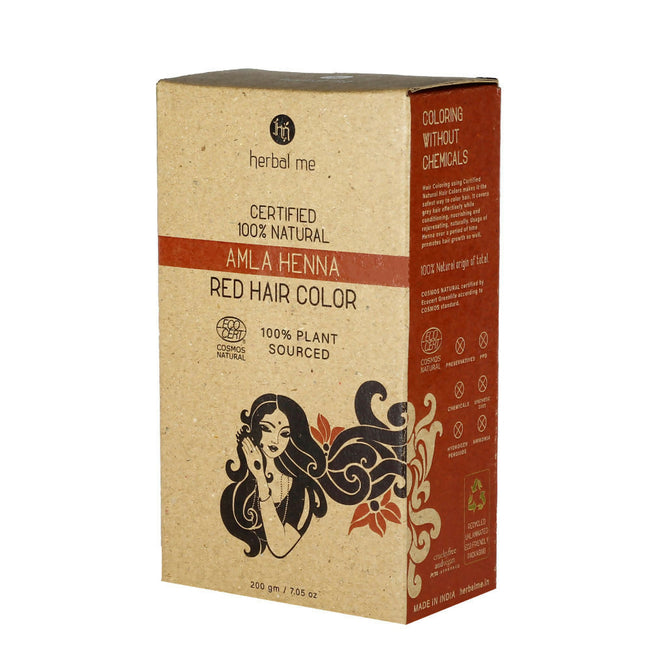 Herbal Me Henna Amla Red Natural Hair Color - Natural Hover Image