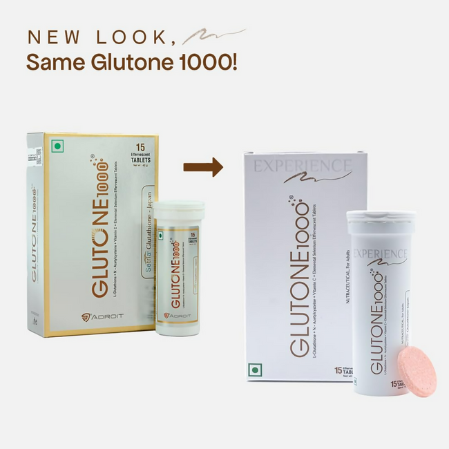 Glutone 1000 & Glutone Facewash Skin Brightening Combo Main Image