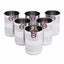 Stainless Steel XL-Big Glass -  Pack of 6