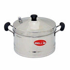 Stainless Steel Idly Cooker With 4 Idly Plates