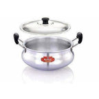 Royal Aluminum Uruli with Stainless Steel Lid