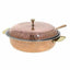 Copper Serving Bowl Tureen with Spoon