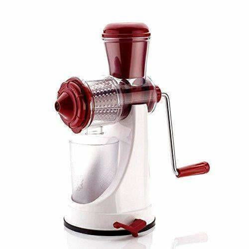 Fruit & Vegetable Manual Juicer with Steel Handle Polypropylene Hand Juicer Hover Image