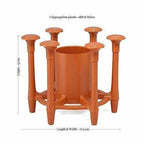 Plastic Glass and Spoon Holder