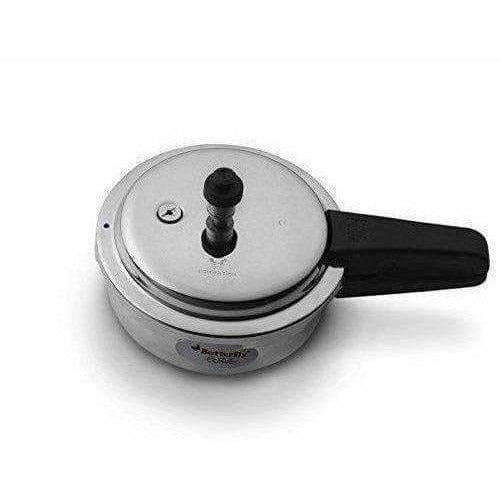 Butterfly Blue Line Curve Stainless Steel Pressure Cooker - 2 Litre
