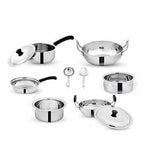 Pigeon Dazzle Stainless Steel Cookware Set, 10-Pieces
