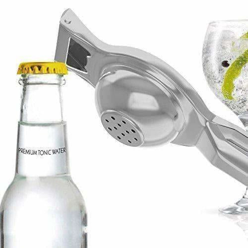Stainless Steel Lemon Citrus Squeezer / Bottle Opener