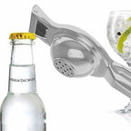 Stainless Steel Lemon Citrus Squeezer / Bottle Opener