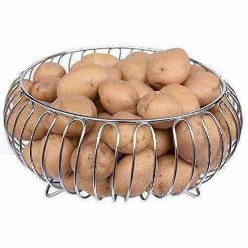 Stainless Steel Vegetable and Fruit Bowl Basket